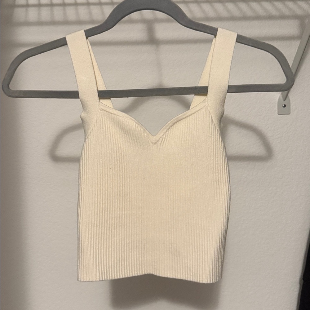 Abercrombie knit, Sweetheart neckline tank size XXS